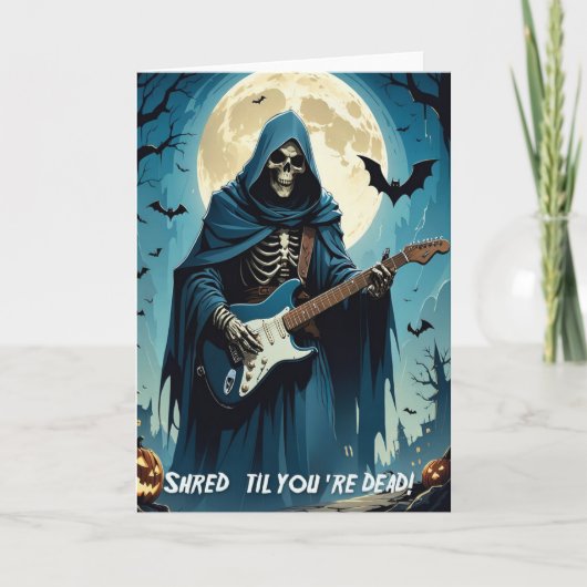 Happy Halloween Wenskaart Aankondiging (Voorkant)