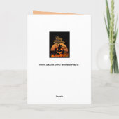 Happy Halloween wenskaart Kaart (Achterkant)