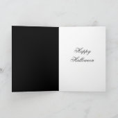 Happy Halloween Wenskaart Kaart (Binnen)