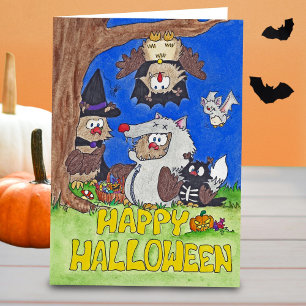 HAPPY HALLOWEEN Wenskaart van Nicole Janes Kaart