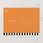 Happy Halloween Whimsical Smily Pumpkins Greeting Briefkaart (Achterkant)