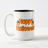 Happy Halloween Whimsical Text Mok (Links)