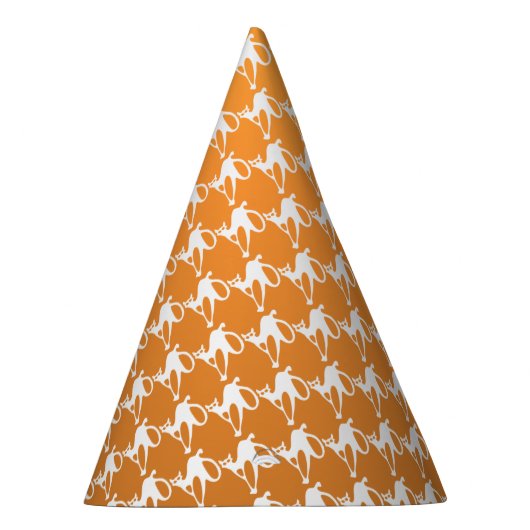 Happy Halloween White Cat Paper Petten Feesthoedjes (Rechts)