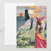 Happy Halloween! Wiggles en de uitnodiging van de  (Voorkant / Achterkant)