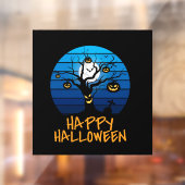 Happy Halloween Window Cling Raamsticker (Vel 2)