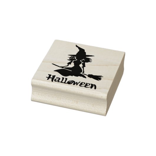 Happy Halloween Witch Art Stempel (Stempel)