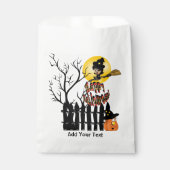 Happy Halloween Witch Bedankzakje (Voorkant)
