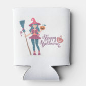 Happy Halloween Witch Blikjeskoeler (Achterkant)