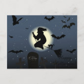 Happy Halloween Witch Briefkaart (Voorkant)