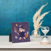 Happy Halloween Witch & Ghosts Fotoplaat (Insitu)
