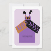 Happy Halloween Witch House Kaart (Voorkant)