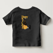 Happy Halloween Witch Kinder Shirts (Achterkant)