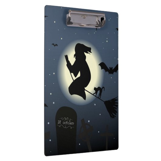 "HAPPY HALLOWEEN" WITCH KLEMBORD (Rechts)