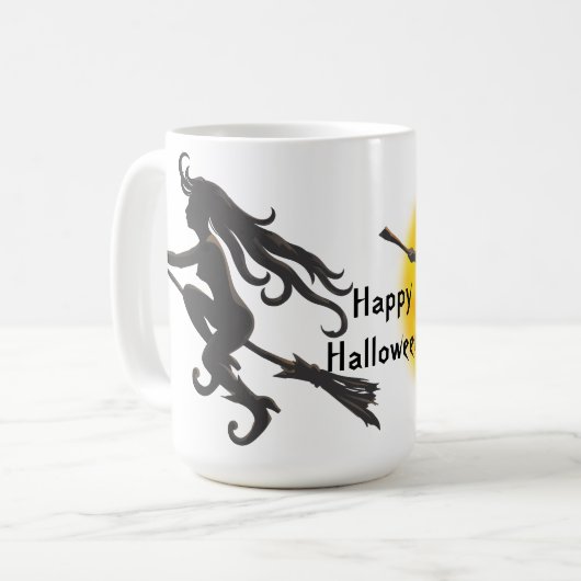 Happy Halloween Witch Mok (Voorkant links)