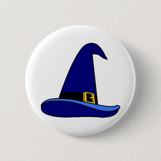 Happy Halloween Witch Pet Ronde Button 5,7 Cm (Voorkant)
