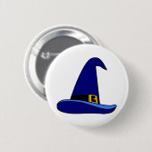 Happy Halloween Witch Pet Ronde Button 5,7 Cm (Voorkant /achterkant)