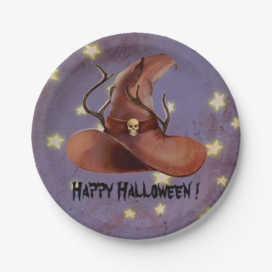 Happy Halloween Witch Pet Spooky Paper Bord (Voorkant)