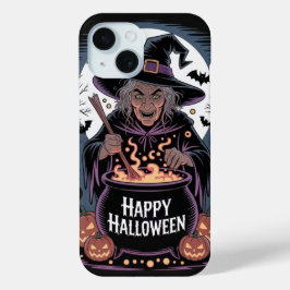 Happy Halloween Witch Pumpkin iPhone / iPad case