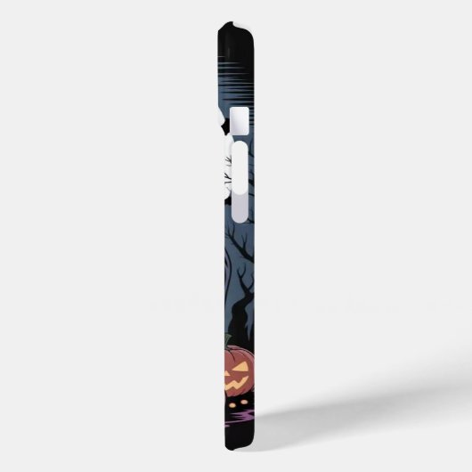 Happy Halloween Witch Pumpkin iPhone / iPad case (Achterkant / Links)