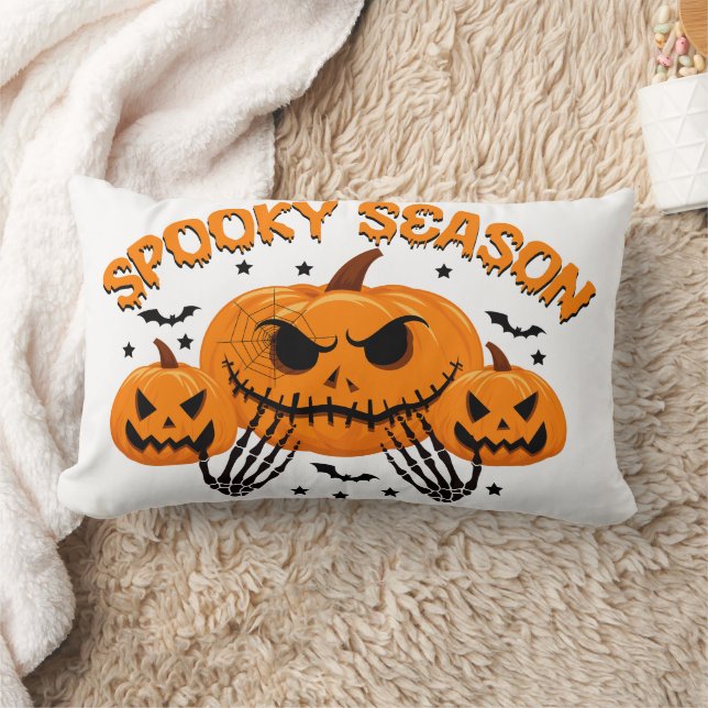 Happy Halloween Witch Pumpkin Spooky Season Kussen (Deken)