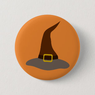 Happy Halloween Witch Ronde Button 5,7 Cm