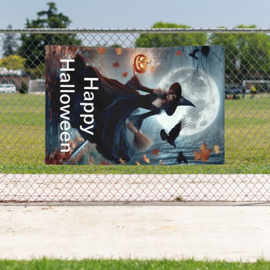 Happy Halloween Witch Spandoek (Insitu)