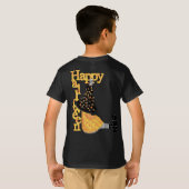Happy Halloween Witch T-shirt (Achterkant volledig)