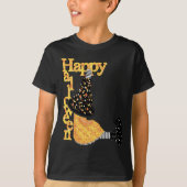 Happy Halloween Witch T-shirt (Voorkant)