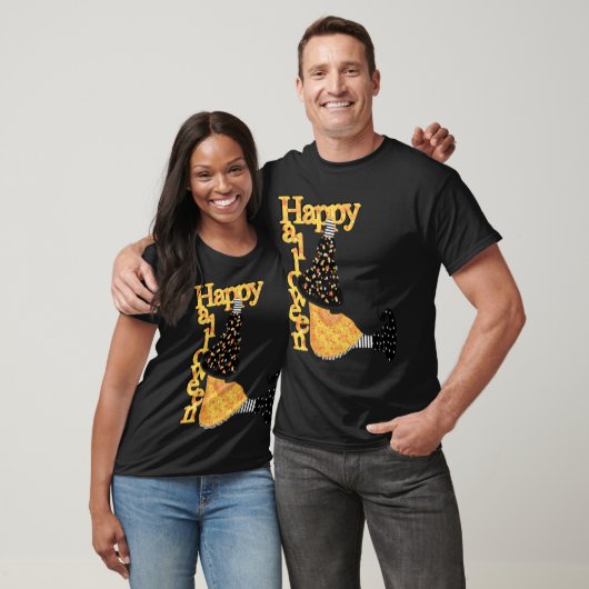 Happy Halloween Witch T-shirt (Unisex)