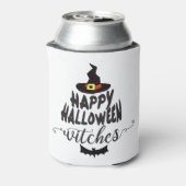 Happy Halloween Witches Typography Halloween Blikjeskoeler (Blikje Achterkant)