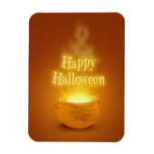 Happy Halloween Witch's Caldron Magneet (Verticaal)