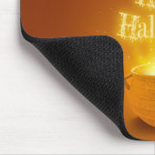 Happy Halloween Witch's Caldron Muismat (Hoek)