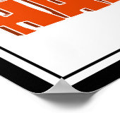 Happy Halloween Witchy Silhouette Poster (Hoek)