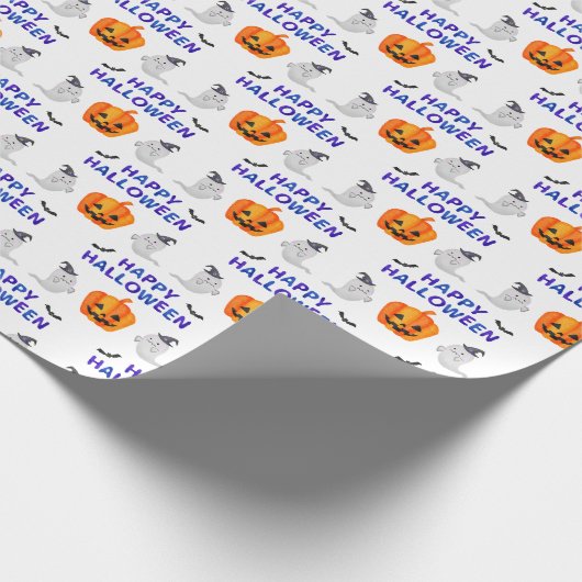 Happy Halloween Wraping Papers For Hallowing Cadeaupapier (Hoek)