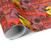 Happy Halloween Wrapping Paper Cadeaupapier (Rol Hoek)
