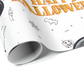 Happy Halloween Wrapping Paper Cadeaupapier (Rol Hoek)