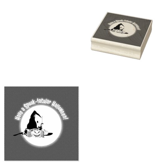 Happy Halloween Y'All Rubberstempel (Gestempeld)