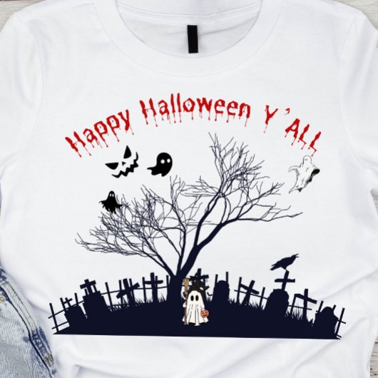 Happy Halloween Y'all T-shirt