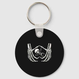 Happy Halloween Zwanger Baby Skelet Nieuw Mom Spo Sleutelhanger