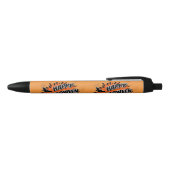 Happy Halloween Zwarte Inkt Pen (Bovenkant)
