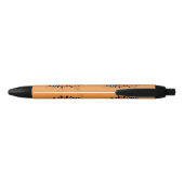 Happy Halloween Zwarte Inkt Pen (Achterkant)