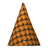 Happy Halloween Zwarte Kat Papier Petten Feesthoedjes (Rechts)