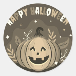 Happy HalloweenCelebration Ronde Sticker