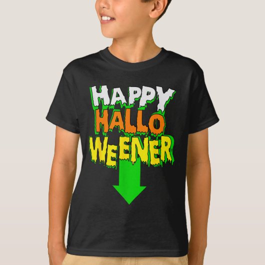 Happy Halloweener _ Funny Halloween  T-shirt (Voorkant)