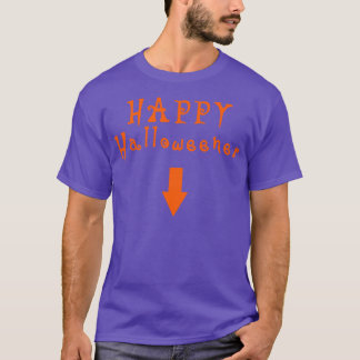 Happy Halloweener sinaasappel T-shirt