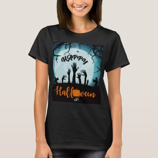 Happy hallowen cadeau t-shirt (Voorkant)