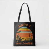 Happy Hallowen Retro  Tote Bag (Voorkant)