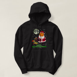 "HAPPY HALLOWTHANKSMAS" cadeau voor een leuk feest Hoodie