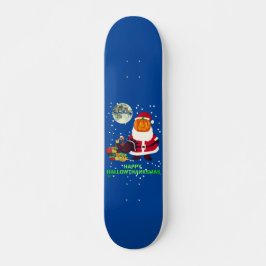 "HAPPY HALLOWTHANKSMAS" cadeau voor een leuk feest Persoonlijk Skateboard