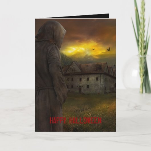 Happy Haloween| Sancties Kaart (Voorkant)